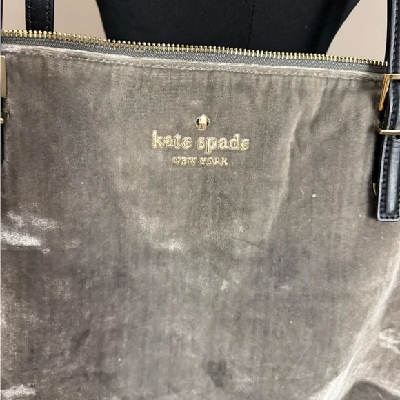 Kate Spade • Kona Dawn Place Velour Tote - Picture 3 of 16